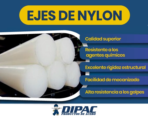 ejes de nylon - DIPAC