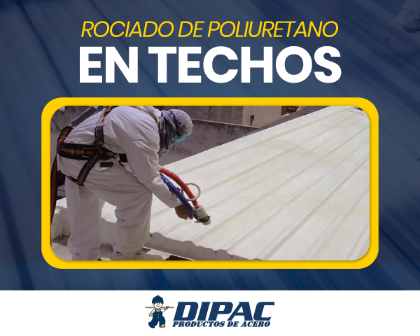 Rociado de poliuretano en techos - DIPAC