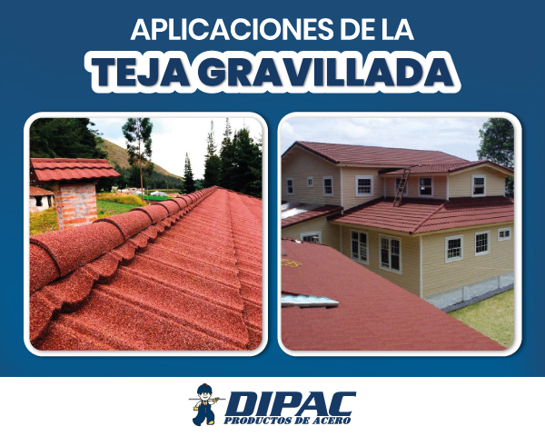 Aplicaciones de la Teja Gravillada - DIPAC