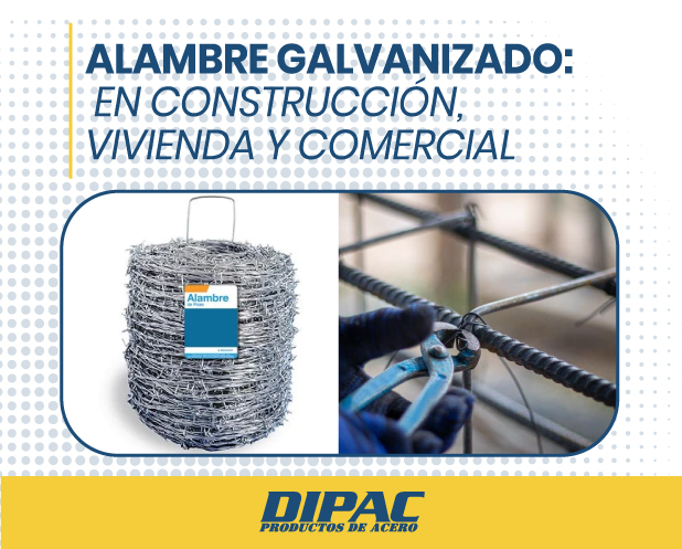 Alambre de púas galvanizado - DIPAC