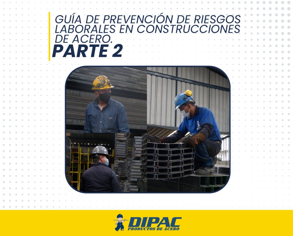 Guía de prevención de riesgos en construcciones de acero