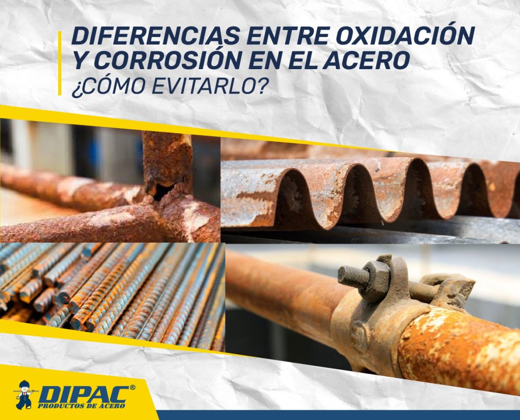 Dipac - Diferencia entre oxidación y corrosión en el acero
